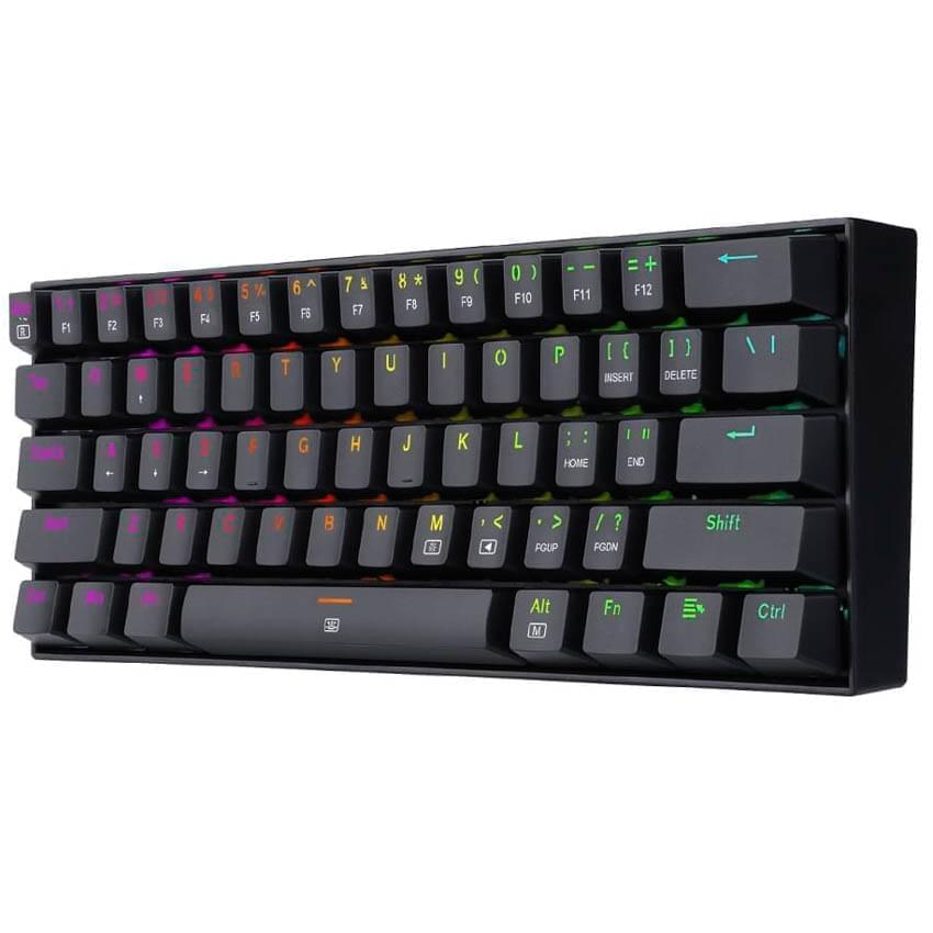 Teclado Mecanico Redragon Dragonborn Negro Switch Brown